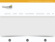 Tablet Screenshot of crunchoil.com